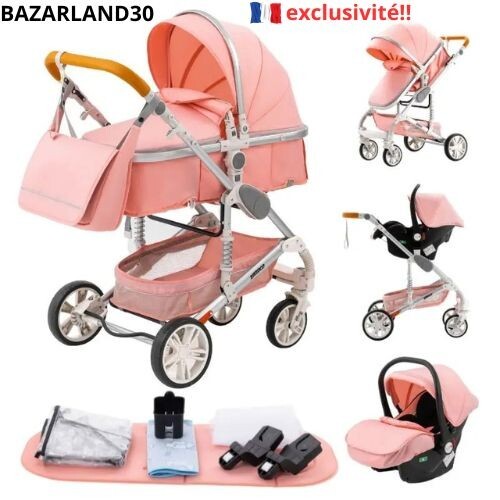 Poussette combinée 1 - combinée, en